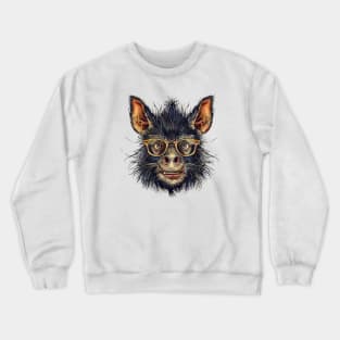 Tassie Devil Scholar: Mischief & Knowledge Crewneck Sweatshirt